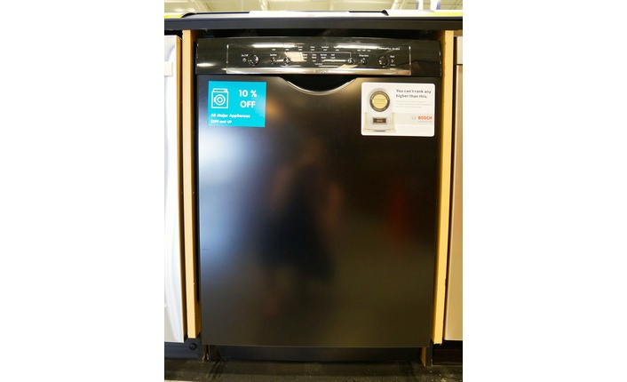 An example of a tall tub built-in dishwasher from Bosch.