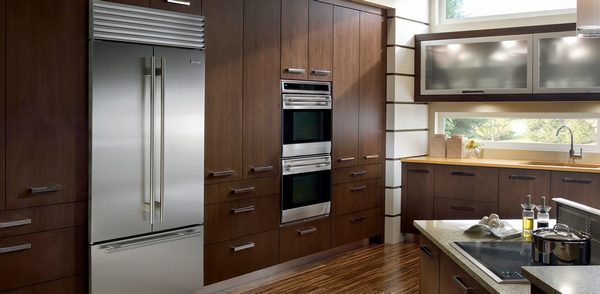 Built-in refrigerators offer a sleek, custom look to your kitchen.
