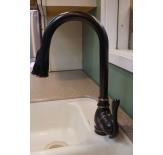 The Moen Arbor 7594 kitchen faucet features an exceptionally durable construction and meets low lead requirements in California and Vermont.