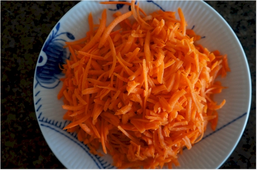 The Breville did a great job shredding carrots.