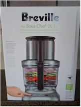 Unpacking the Breville Sous Chef.