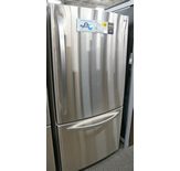 The LG 22.4 cu. ft. Bottom-Freezer Refrigerator (LDC22720ST).