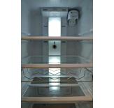 There are four adjustable shelves in the fridge including one that is retractable.