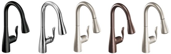 The available finishes include Matte Black, Chrome, Classic Stainless and Oil Rubbed Bronze and Spot Resist™ Stainless.